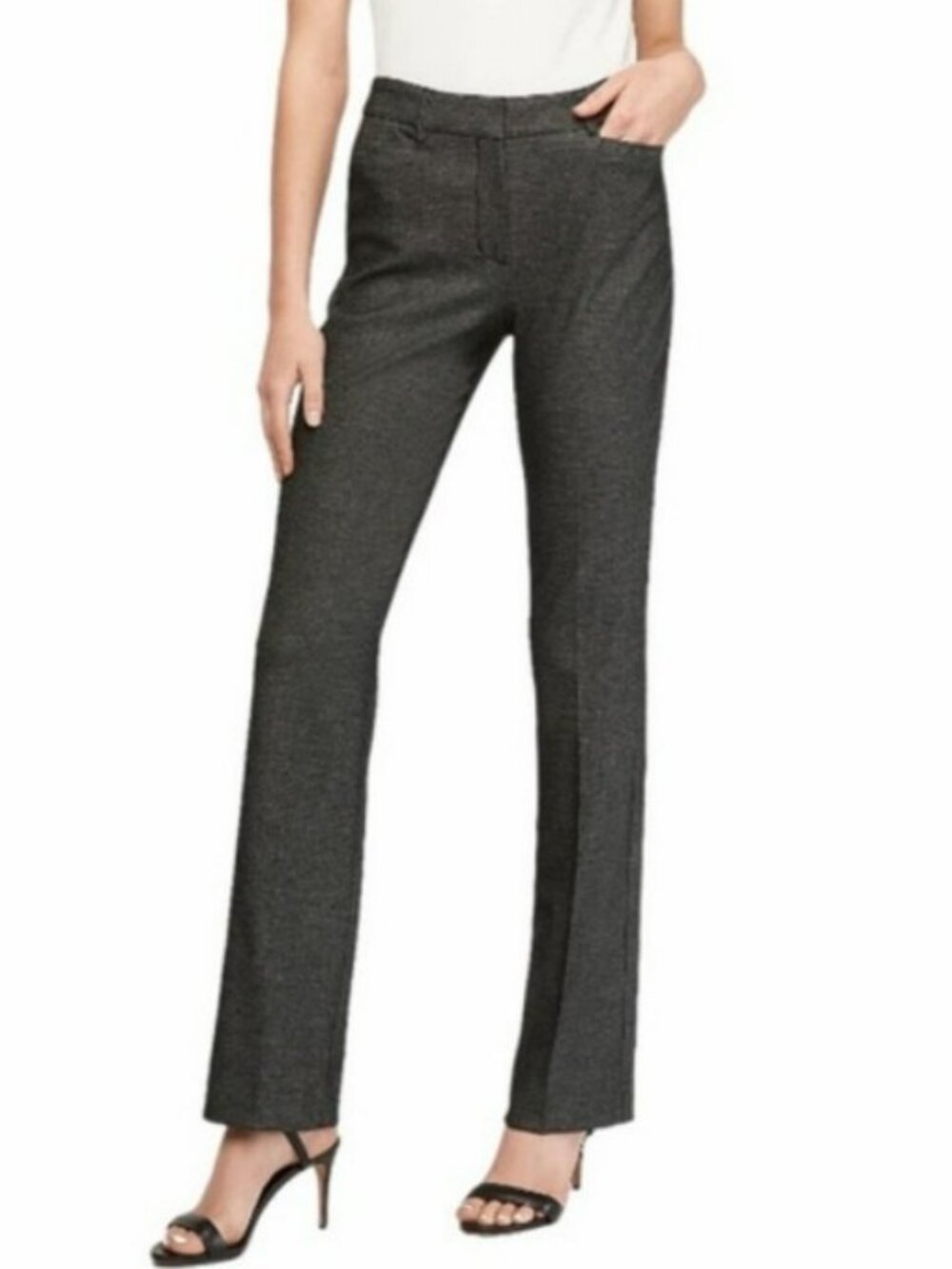 Express Columnist Gray Tweed Pants